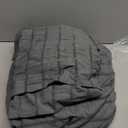 HYMOKEGE Dark Grey Duvet Cover Queen Size, Ultra Soft 3-Piece Seersucker Duvet Cover Set with Zipper Closure, Soft Brushed Microfiber Bedding Set with 8 Corner Ties (90"x90", 2 Pillowshams) (01 - Dark Grey (No Comforter)