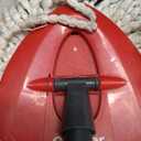 O-Cedar EasyWring Microfiber Spin Mop, Bucket Floor Cleaning System, Red, Gray, Standard