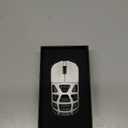 ATTACK SHARK R3 46g Superlight Magnesium Alloy Wireless Gaming Mouse, BT/2.4Ghz/Wired Computer Mouse, 8000Hz Wireless Polling Rate, PAW3395 26K DPI Sensor, Programmable Mice, PC/Laptop/Mac (White)