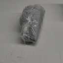 LAMIT Faux Linen Curtains 63 inches Long for Bedroom, Back Tab and Rod Pocket Linen Drapes Light Filtering Semi Sheer Curtains for Small Window/Farmhouse, 2 Panels (52 x 63 Inch, Greyish Blue)