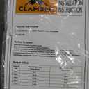 CLAMBER Running Boards for 2007-2021 Toyota Tundra CrewMax Cab with 4 Full Size Doors (NOT for Double Cab) | Side Step Rails Black Metal Nerf Bars (C0 Three Tubes Black)