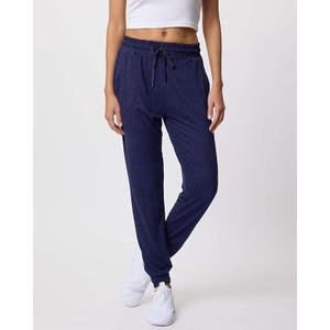 Real Essentials 2 Pack: Women's Ultra-Soft & Warm Fleece Joggers Sweatpants with Pocket, Size M