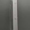 LazBlinds Cordless 1" Vinyl Mini Blinds for Indoor Windows - Light Filtering Horizontal Window Blinds & Shades, 42" W x 64" H, White