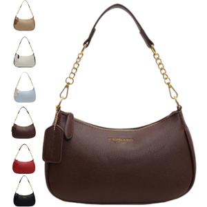 Crossbody Bags for Women Trendy Crescent Shoulder Underarm Small Purse Retro Classic Hobo Clutch Handbag Fashion Y2K (Coffee)