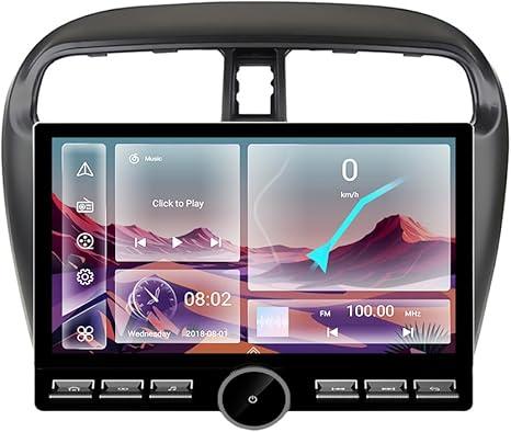 Hac Sa Beach for Android 15 Mitsubishi Mirage Radio 20122023 Car Stereo GPS Navigation Unit with Wireless Carplay Android Auto Receiver IPS HD Touchscreen Free Reverse Camera Mic (4GB RAM+64GB ROM)