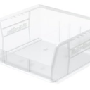 Akrobins Plastic Storage 16"x14"x8" White