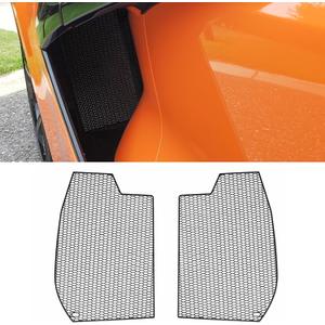 BILLFARO 2Pcs Side Intake Grille Insert Radiator Guards,Driver and Right Passenger Aluminium Side Front Bumper Grille Vent Cover for Corvette C8 Z06 and E-Ray 2023-2024