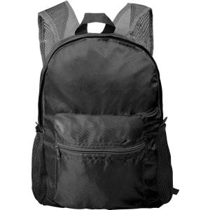 Backpack Packable Foldable Ultra Lightweight Water Resistant Durable Camping Travel Hiking Daypack for Men Women (Black)