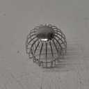 304 Stainless Steel Gutter Guard, Filter Strainer Fits for Round Downspout, Anti-Blocking Line Cap Drain Cover, Fit 4 Inch Tube