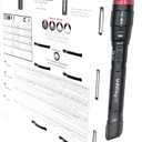 Infinity X1 3500 Lumen Dual Power Flashlight 2-Pack  High-Performance LED, Rechargeable or Alkaline Powered, 4 Light Modes, USB-C Charging, Includes Batteries and Cables