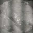 EMME Faux Fur Throw Blanket White - Big Bubble Rabbit Cozy Blanket for Couch, Small Fluffy Fuzzy Cozy Blanket, Thick Furry Plush Shaggy Blankets, 650GSM, 50x60 Inches