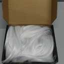 White Bob Wig With Bangs 12 Inch Short Bob wig for Women Short Bob Wigs Synthetic Fiber Bob Wigs and Halloween Cosplay Wig for Daily Life Colorful Wigs With One Cap (White)