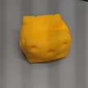 Big Cheese Squishy (10cm), Jumbo Squishy Cheese Block Stress Relief Fidget Toy,Large Size Viral Squeeze Toys for Holiday & Birthday Gifts (4 Inch)