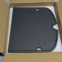 7034 Cast Iron Griddle for Weber Traveler Portable Gas Grill, Grill Cooking Griddle Replacement Parts for Weber 9010001 Traveler Portable Gas Grill