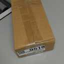 LANTEFUL 3 Tier Shoe Rack for Closet, Shoe Organizer with 5 Hooks, Long Shoe Shelf Storage for Sneaker and Boot Stackable Free Standing Shoe Rack for Entryway, Garage, Small Spaces, Dorm (Black)