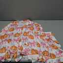 MBZJSDKHLK Women's Halloween Pajamas Set Silk Satin Ghost Pumpkin Print Long Sleeve Button Down Shirt 2 Piece Pjs Shorts Sets, Size: L