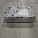 Stainless Steel Smart Cat Litter Box with IR Sensor Automatic Odor Control for A Home, Low Noise Design Automatic, Hygienic, and Easy-Clean Design for Multiple Cats