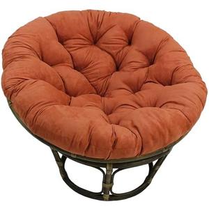 Blazing Needles Microsuede Papasan Cushion, 1 Count (Pack of 1), Spice