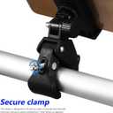 DOITOOL Mic Stand Phone Holder Clip with 180 Adjustable Rotating Head Secure Clamp for Smartphones Compatible with Microphone Stands Ideal for Music Recording and Streaming