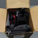 Buryeah 4 Pack Open House Flags Signs for Real Estate Agents 7x5.4 Ft Feather Flag Sign with Flagpole Ground Stake Portable Bag Real Estate Flags Opening Signs Banner Set for Business (Red)