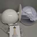 Christmas Decorations Ghost Outdoor Light Up Ghost Kit 2Packs, Christmas Decor with String Lights, Spooky Christmass Ghosts Decorations Outside with Witch Hat for Lawn Yards Front Porches