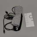 Heated Eye Mask  Warm Compress for Dry Eyes, USB Electric Heating Pad for Stye & Chalazion Eye Treatment, Eye Sleep Mask for Dark Circles and Puffiness Relief (Gray)