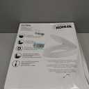 KOHLER 25875-0 Hyten 3" Height, Elevated Soft Close Elongated Toilet Seat, Contoured Seat with Grip-Tight Bumpers, Quick-Attach Hardware, No Slam Toilet Seat, White