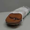 INICAT Small Travel Purse, Anti Theft Crossbody Bag for Women, Brown