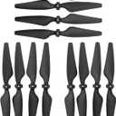 12PCS Propeller Suitable for HS600 HS600D TF35 PRO V11 Brushless Four Axis Aircraft Blade Aerial Photography Remote Control Drone Wing Blades Accessories