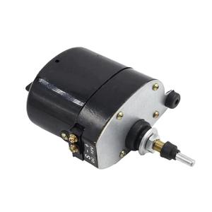 12V Universal Windshield Wiper Motor - Waterproof 12 Volt Front Wiper Motor Fit for Tractor 01287358/7731000001 / 0390506510 (5.11X3.15 Inches)