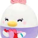 SQUISHMALLOW 8INCH DAISY DUCK WITH HEARTS PLUSH, 2 Pcs