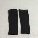 Calf Compression Sleeves for Men and Women - Footless Compression Socks Support for Varicose Vein, Nursing, Pregnancy, Running - PhysFlex Leg Sleeve Brace for Shin Splints, Pain Relief (Black,Large)