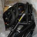 Economy Knee Scooter Steerable Knee Walker for Foot Injuries Compact Crutch Alternative with Dual Braking System (Black)