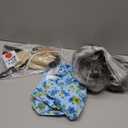 QNPRT 100 Days of School Costume 100th Old Lady Costume for Kids Girls Grandma Dress Up, 6