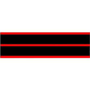 Self Adhesive Door Kick Plate 34 inches Acrylic Decorative Plates Pets Scratches Protector for Stick On 36 inches Doors, 1/10 inch Thickness 8"x 34" Black