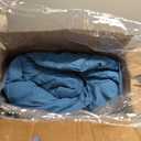 JOLLYVOGUE King Size Comforter Set 7 Pieces - Bed in a Bag King for All Season, Pintuck Bedding Comforter Sets with Comforter, Flat Sheet, Fitted Sheet and Pillowcases & Shams, Teal