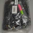 8 Packs Goddess Faux Locs Crochet Hair for Black Women, Goddess Locs Crochet Hair, Boho Style Locs, River Hair with Curly Ends (18Inch, T30#, 8Packs)