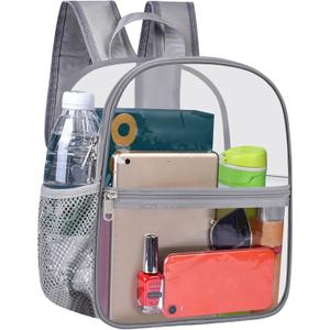 USPECLARE Clear Backpack for Stadium Approved 12612, Water proof Clear Bag for Stadium Events and Concert Work Sport Event