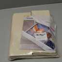 Criusia Drawer Organizer Clothes, 10 Pack Dresser Organizer for Baby Clothes, Underwear, Sock- Foldable Closet Organization and Storage Dividers Bins for Nursery, Bedroom (Beige)