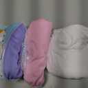 ALVABABY Swim Diapers 3pcs Reuseable Washable & Adjustable for Swimming Lesson & 0-2 Years Purple White Pink 3SWB17
