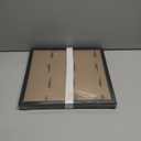 100% Solid Wood 13x13 Frame Set of 2, Black Square Picture Frame for 13 x 13 Picture Poster Photo, Light Weight 13by13 HQ Matte Black Frame for Wall - 2 Pack/Black/13 x13