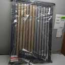 Fairy Baby 40.5" Extra Tall Baby Gate No Drill, 29.6"-40.5" Extra Wide Wide Dog Pet Gate Indoor, Metal Pressure Mounted Safety Child Kid Gate, Auto Close Pet Cat Proof Gate for Stairs Doorway, Black