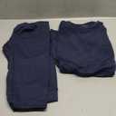 Cuddl Duds Womens Fleece Lined Thermal Base Layer Set  Long Sleeve Shirt & Leggings for Cold Weather  Lounge Set for Women (Small, Peacoat Navy)