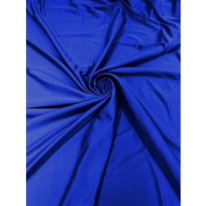 New Creations Fabric & Foam Inc, 59/60" Wide 80% Nylon 20% Spandex Fabric, Swimwear/Active wear (Royal Blue, 1 Yard)
