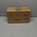 KOMUEE Glass Meal Prep Containers 3 Compartments, 5 Pack 36 oz, Glass Food Storage Containers with Lids, Airtight Lunch Bento Box, Portion Control, Freezer and Microwave Safe (Gray)