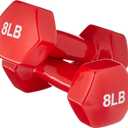 Amazon Basics Vinyl Coated Dumbbell Hand Weights
