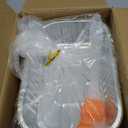 LNYZQUS 1lb Small Aluminum Pans With Lids 30 Pack, 16oz Foil Baking Tins Leftover Containers Takeout To Go Food Containers With PP Covers, Disposable Individual Pie Cake Pans Holders