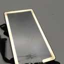 Led Sun Visor Vanity Mirror, Upgraded Large Car Mirrors with Lights, Dimmable Light up Vanity Makeup Mirror for Car,Rechargeable Universal Rear View Visor Mirrors