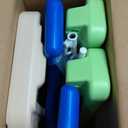 Little Tikes Easy Store Jr. Picnic Table with Umbrella - Blue / Green (Onesize)