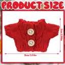 Bencailor 10 Pieces Small Doll Clothes Set 3.14 x 1.96 Inches Doll Sweaters Fit 5-9 Inches Various Styles of Small Dolls(Fresh Style)